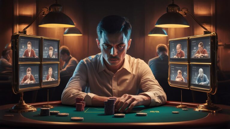 virtual poker strategy analysis