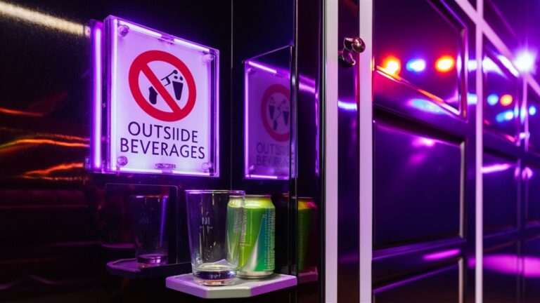 karaoke room beverage policy