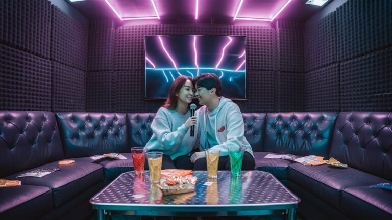 korean duet singing together