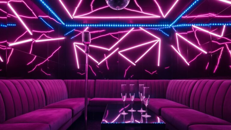 mood illumination for singing