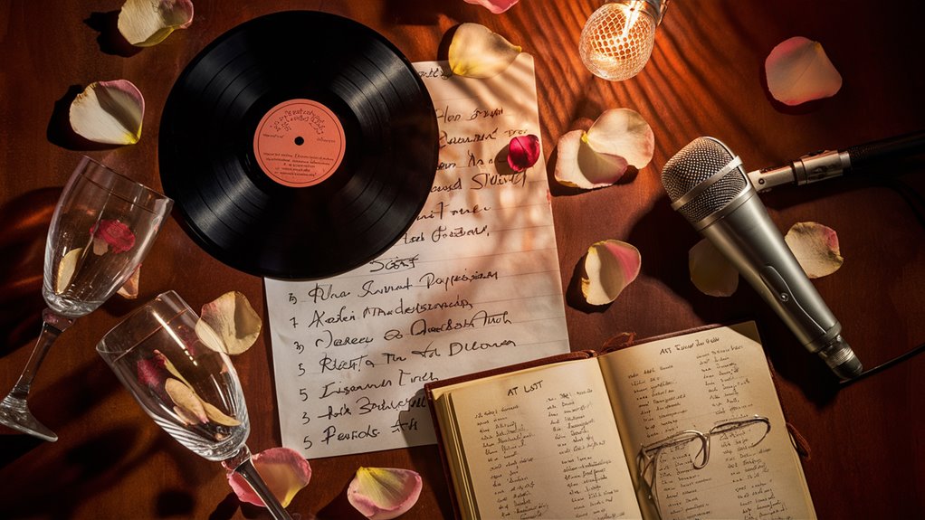 anniversary music playlist creation