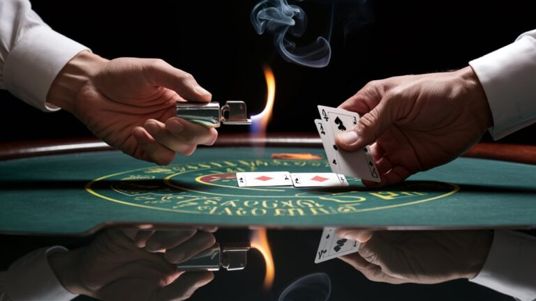 blackjack fire splitting rules