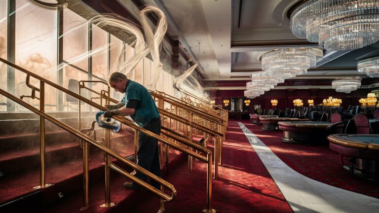 casino cleans smoke damage
