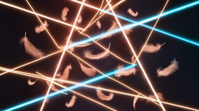 casino splits light beams