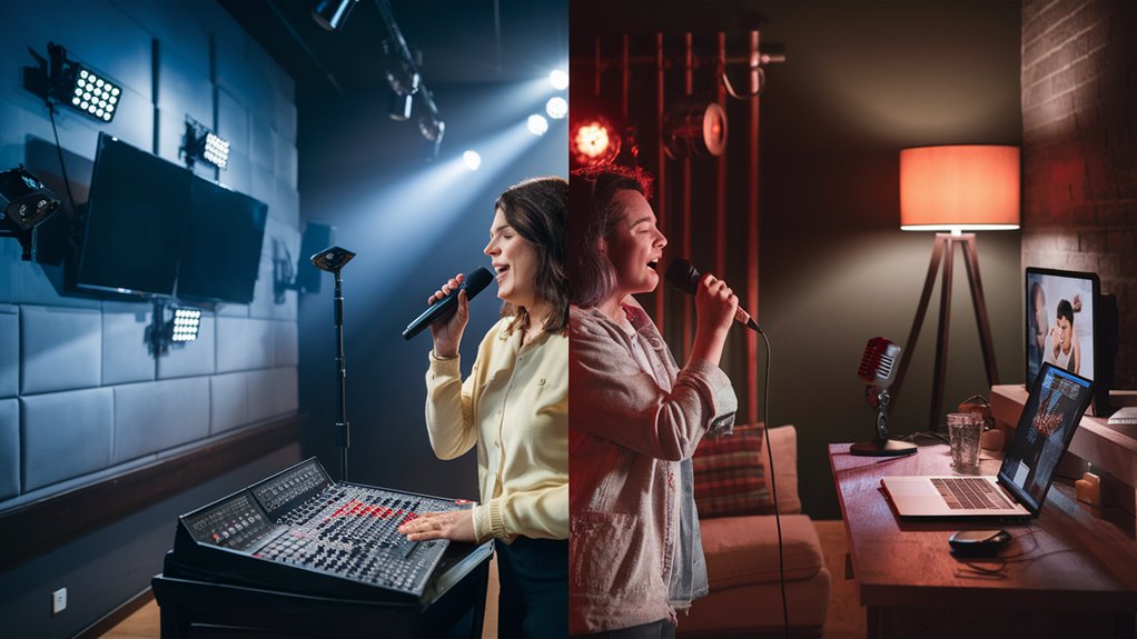 comparing professional amateur choices