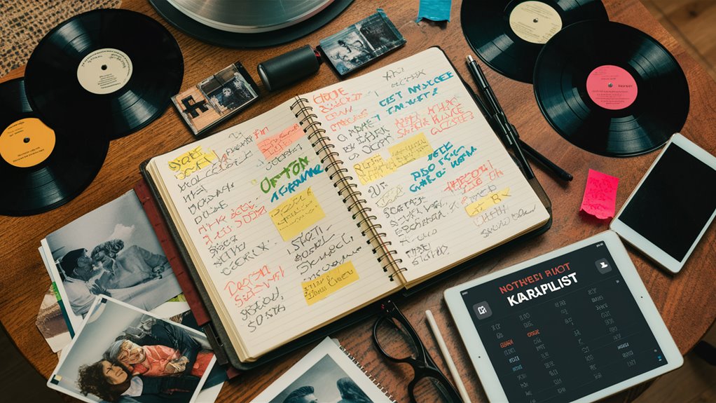 create musical family timeline