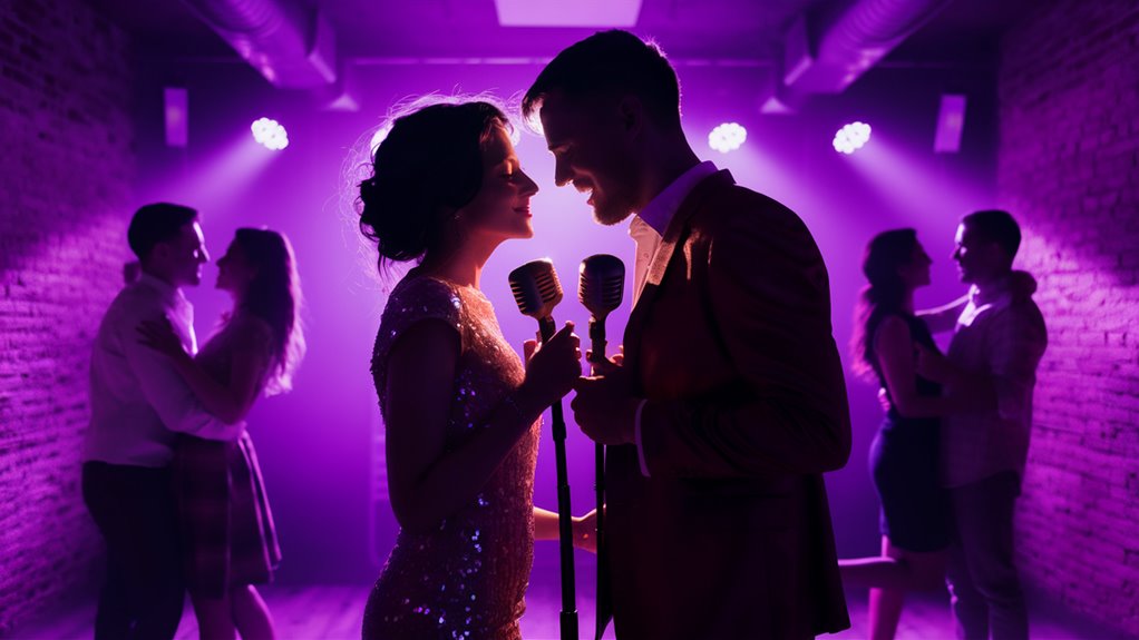 dancing partners moving together