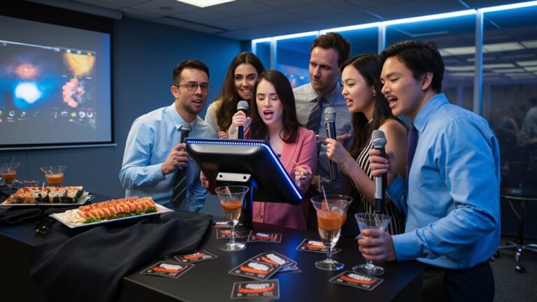 plan office karaoke party