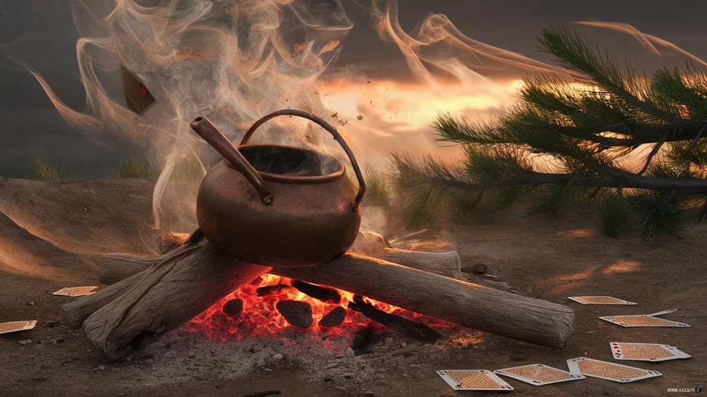 poker game smoke wind