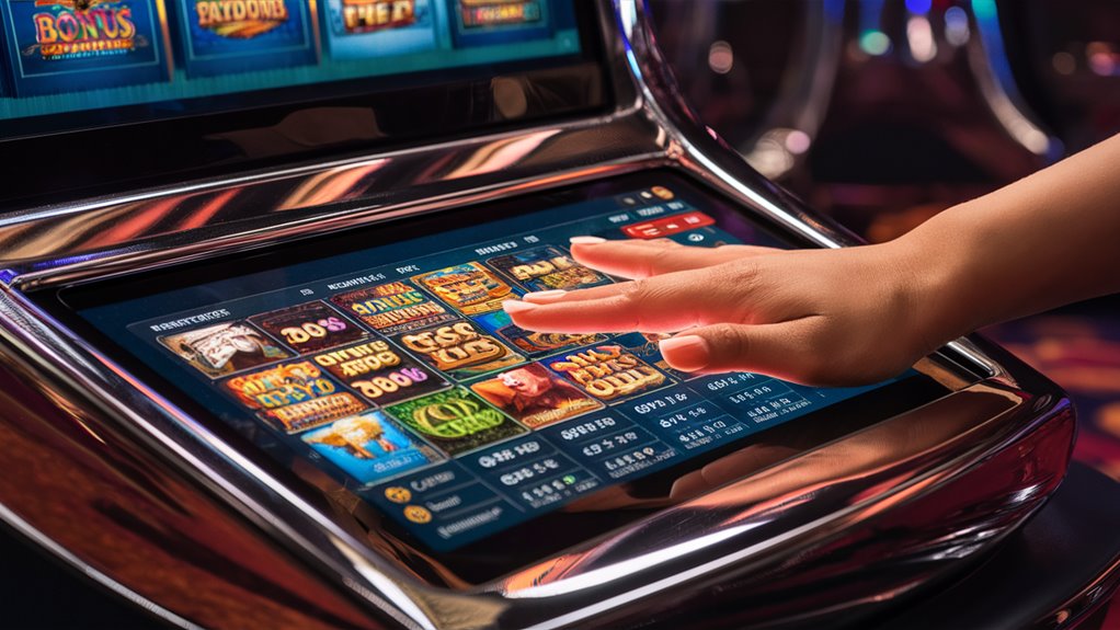 select appropriate gaming machines