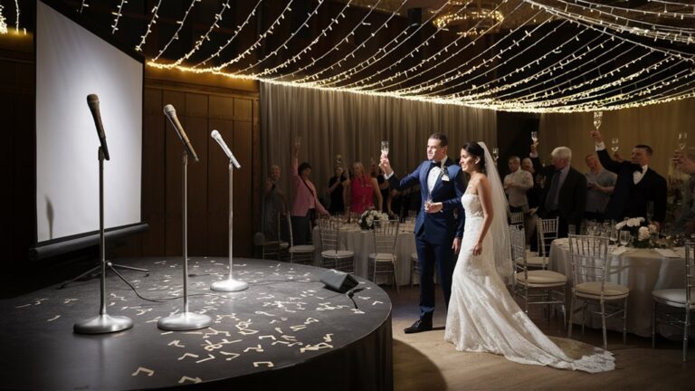 sing wedding songs with friends