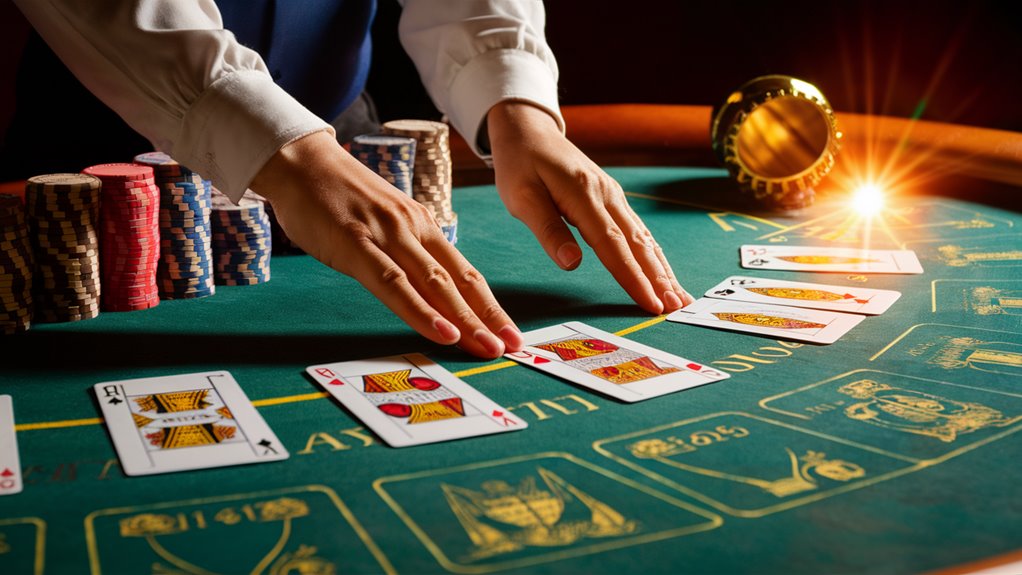 track cards determine advantage